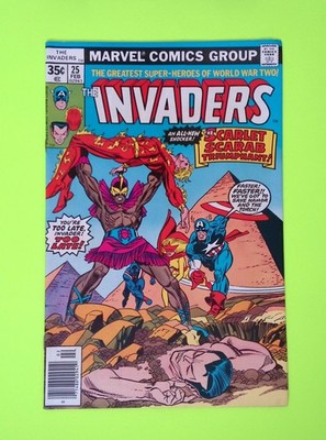 Invaders #25 Vol. 1 1978 Marvel Comics Newsstand Higher Grade RY27-151