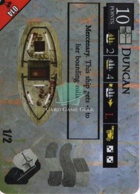 Duncan - C14 - Mysterious Islands - Pirates (WizKids)