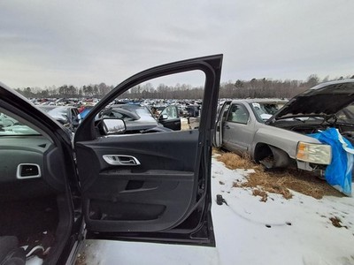 2016 Chevrolet Equinox Front Door Panel Black OEM Used 2837180 133K Miles