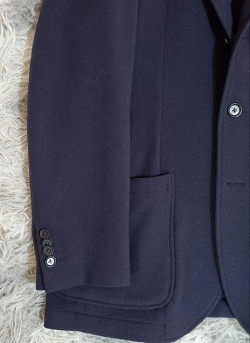 Ring Jacket Tailored Jacket Navy Size 48 from japan used pre-owned man ladies 9F - Picture 7 of 15