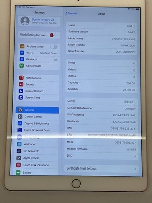 Apple iPad Pro 10.5