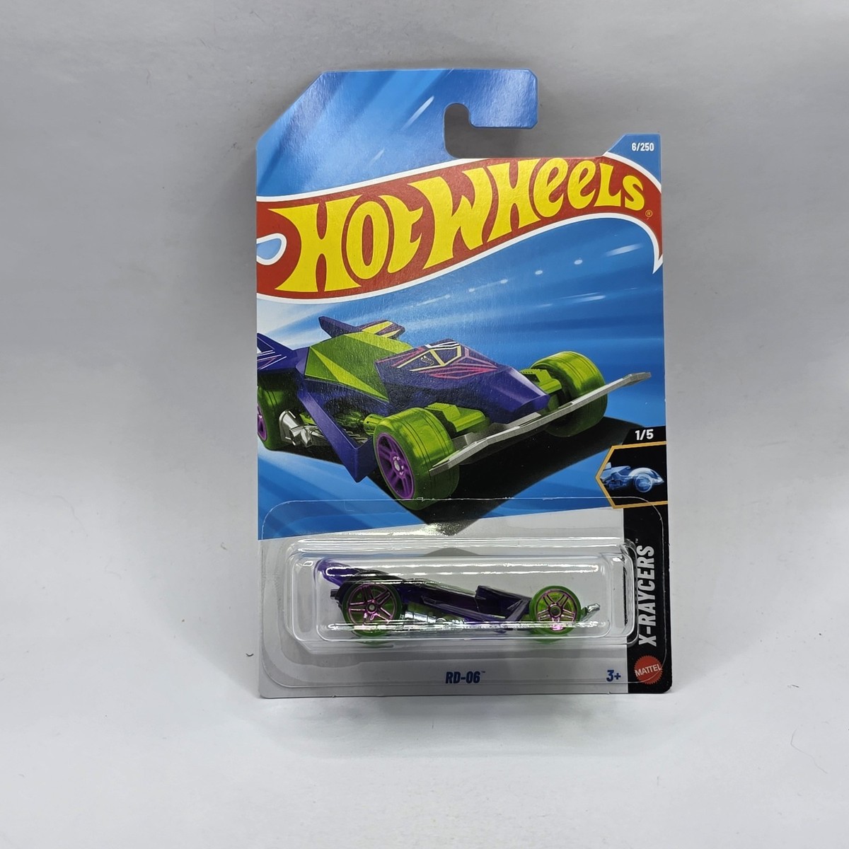 HOT WHEELS 2026 RD-06 TRANSLUCENT PURPLE 6/250 JJH84 X-RAYCERS | eBay