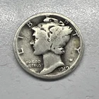 1919 MERCURY SILVER DIME Actual Coin Check My Store FREE SHIPPING Silver Rising