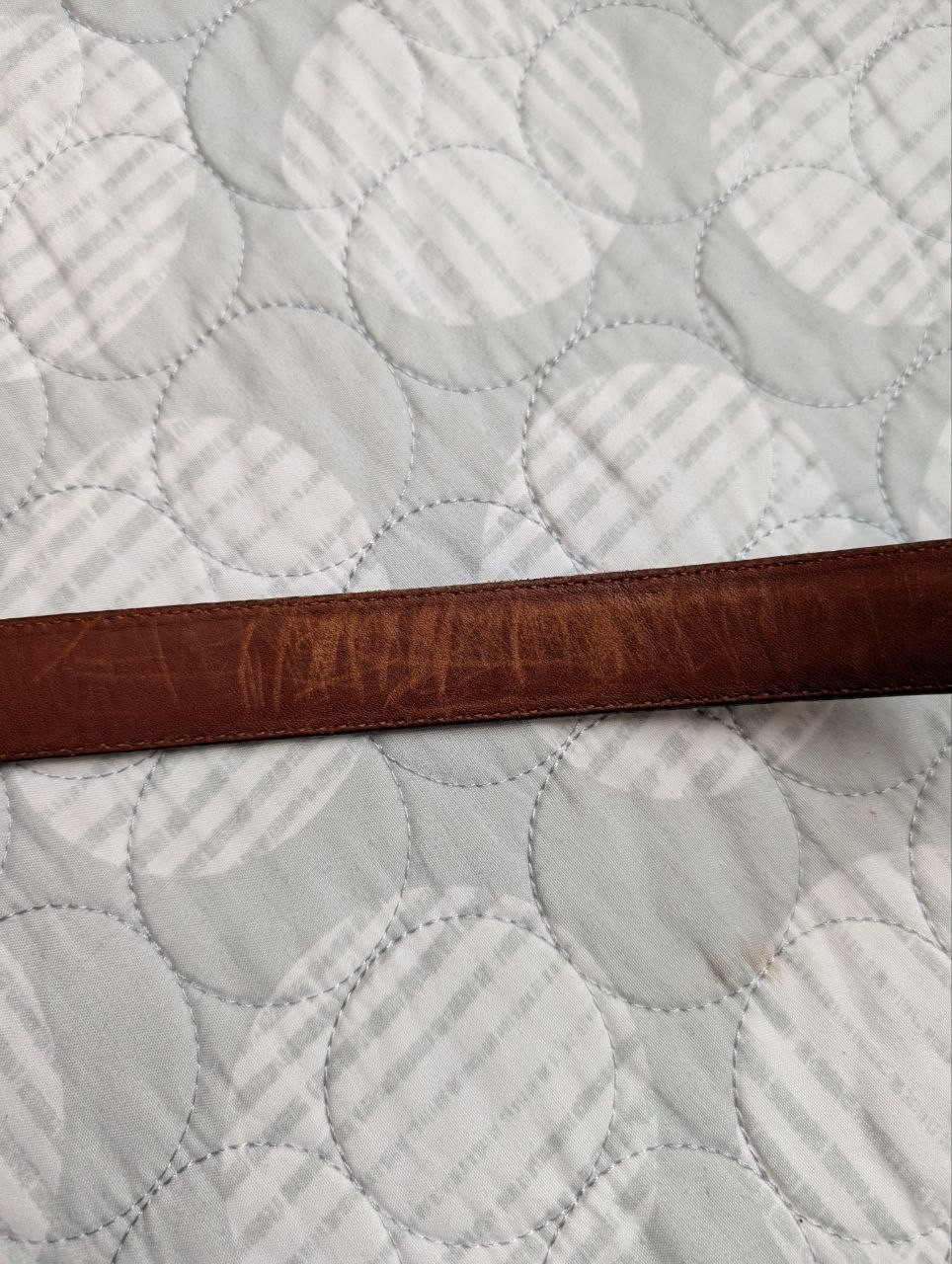 Vintage  Coach Women`s Leather Brown Belt Size 38 thumbnail 10