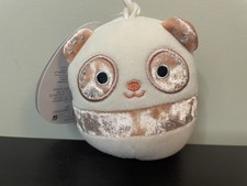 Squishmallows - 3.5” Velvet Squad Bee The Panda Clip - USA Exclusive BNWT