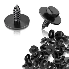 50Pcs 10MM Hex Head Bolts Screw For BMW Bumper Engine Splash Shield Cover Rivet