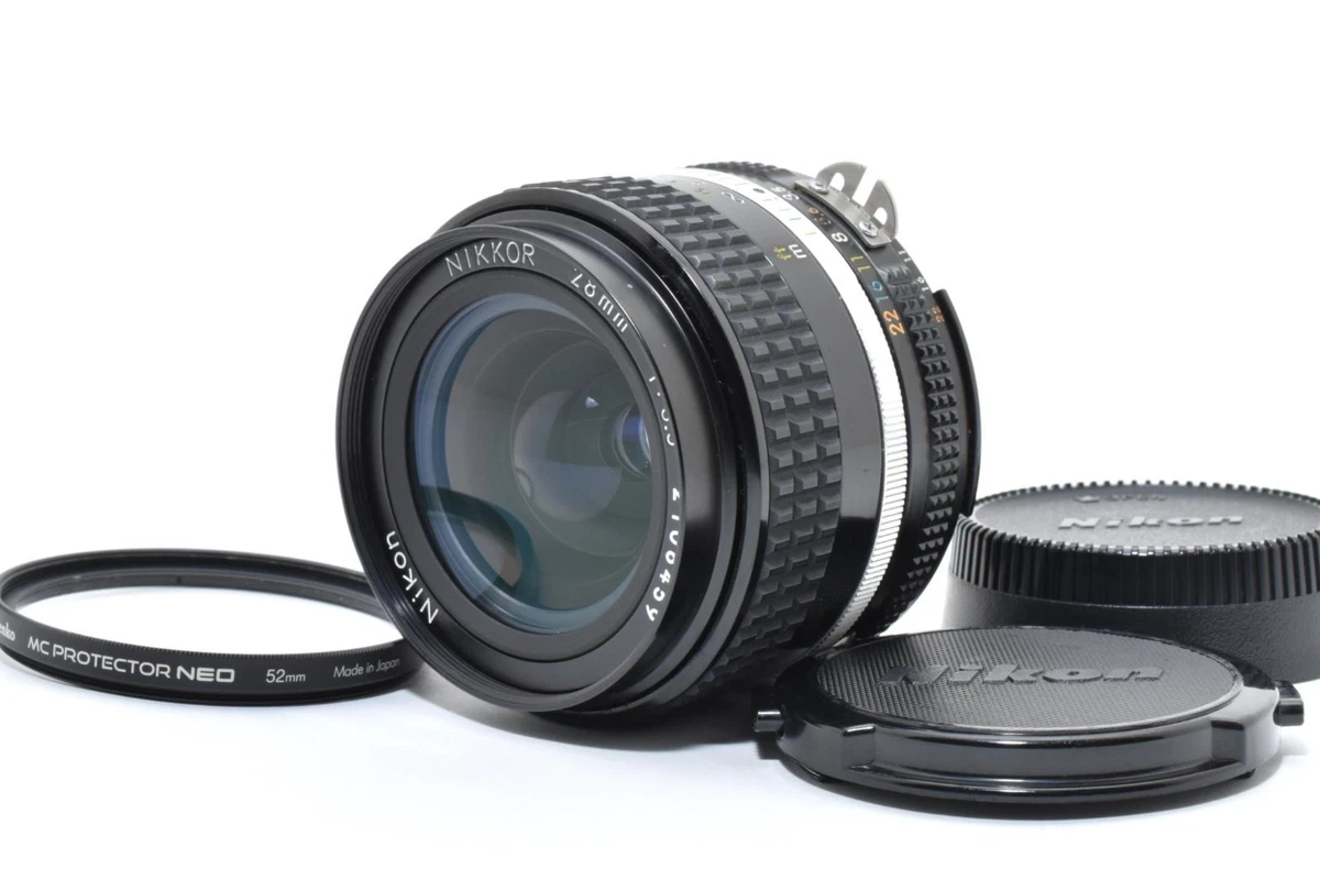 Nikon AI-S f/3.5 Camera Lenses 28mm Focal for sale | eBay