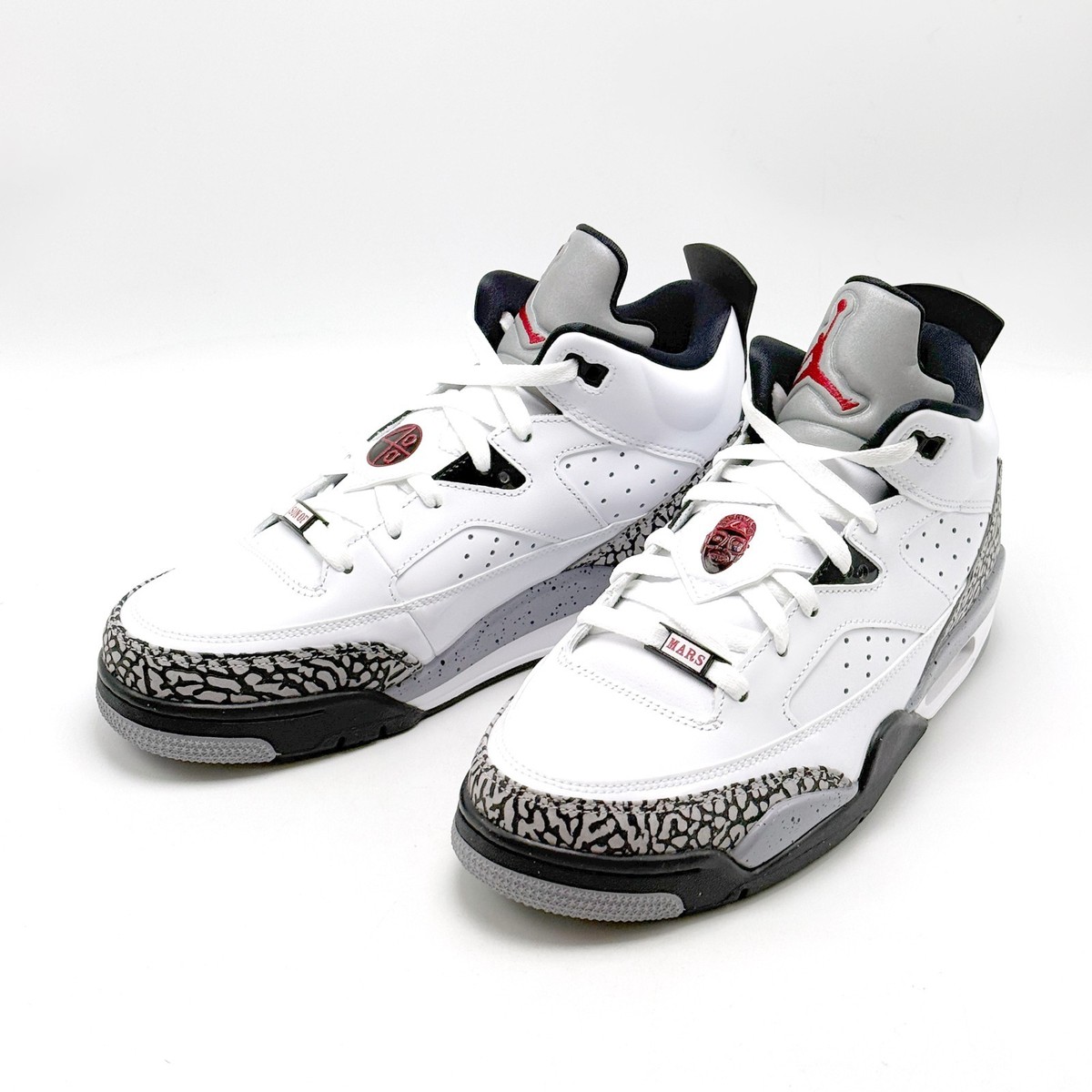 Size 8.5 - Air Jordan Son of Mars Low White Cement for sale online 