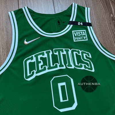 Authentic 75th City Mixtape Boston Celtics Jayson Tatum size 52 NBA Nike jersey