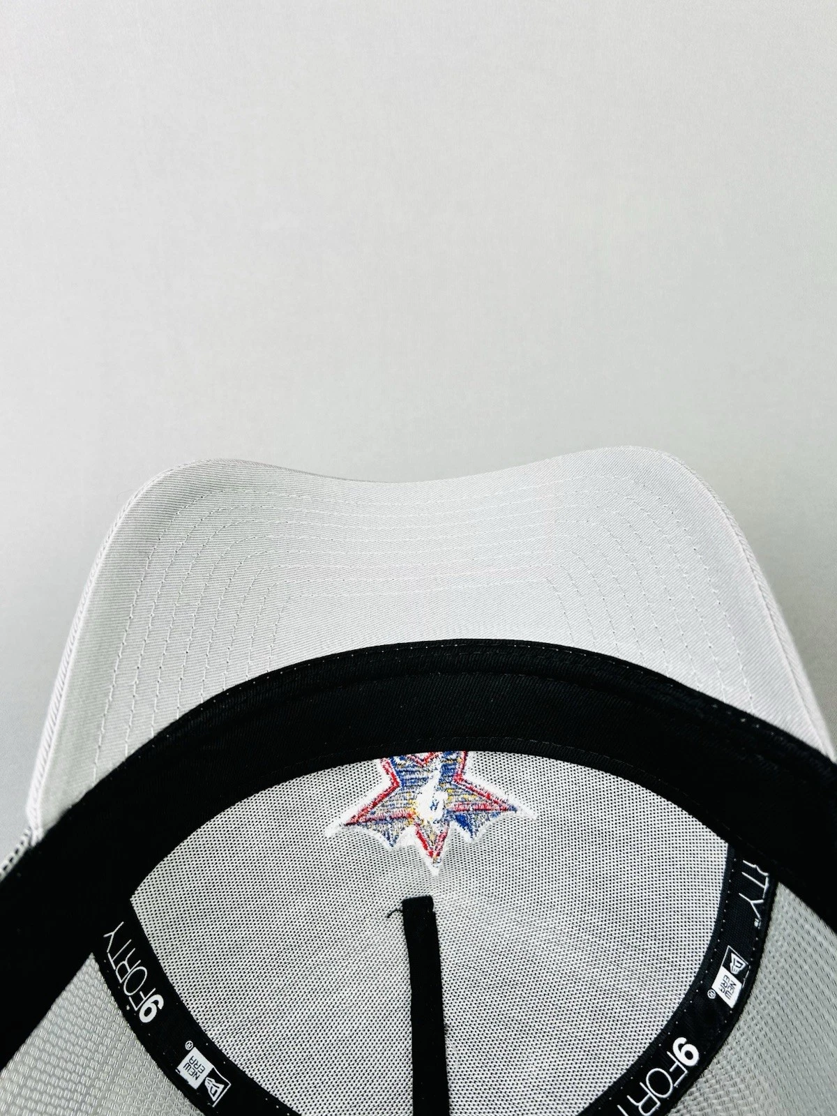 NBA All Star Game Logo New Era Grey SnapBack Adjustable Cap Trucker Hat NEW