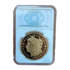 American Liberty & Eagle Gold Coin Plated Collectible E PLURIBUS UNUM