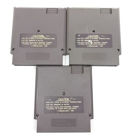 Bases Loaded Mickey Mousecapade Silent Service Game Cartridge Only Nintendo NES