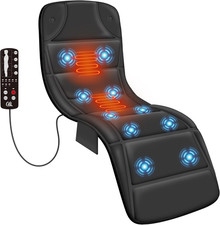 Full Body Massage Mat with Heat, 10 Motors, 5 Modes, Auto Shut Off