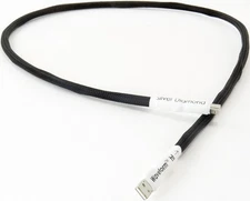Tellurium Q Silver Diamond Waveform hf 1-meter USB Cable AUTHORIZED-DEALER