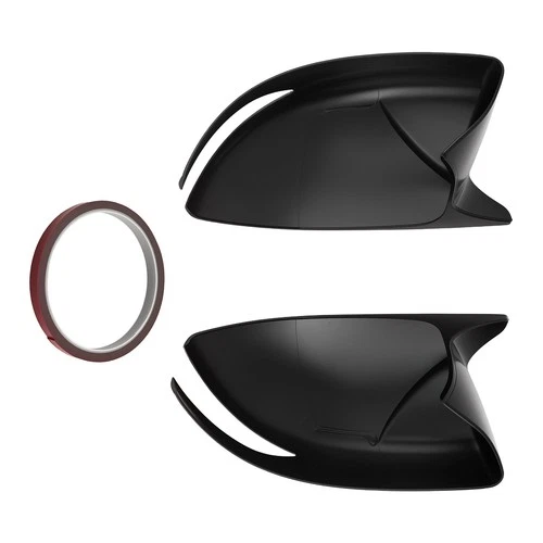 Door Mirror Cover Shell for Nissan Altima Sentra Maxima 13-21 Turn Signal Black