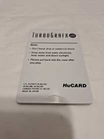 Power Golf NEC Turbografx 16 Vintage 1989 Game Tested Read Desc See Pics