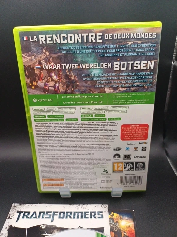 Transformers - The Dark Spark - Xbox 360 (680) - Complet - FR, photo 3 sur 5