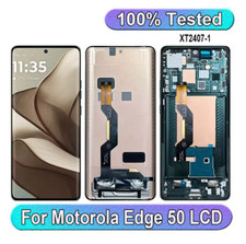 OLED LCD Display Touch Screen Digitizer Assembly For Motorola Edge 50 XT2407-1