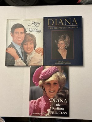 Prince Charles Lady Diane Invitation To A Royal Wedding Book And More - 3 Books