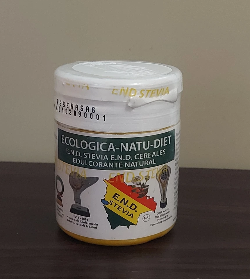 Stevia From Bolivia ECOLOGICA- NATU-DIET Powder 80g Natural Sweetener Original  - Image 2 of 4