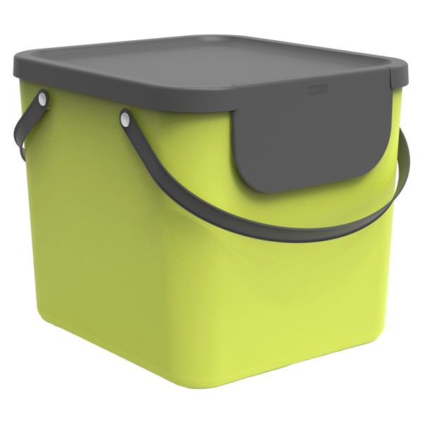 Rotho Albula 40 Litri F707542 | Pattumiera Design Verde Lime Eco-Friendly