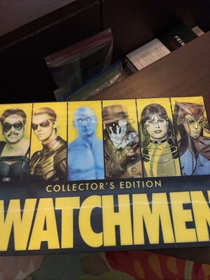 Watchmen Collector's Edition: Ultimate Cut + Graphic Novel [3 Blu-ray & 1 DVD]