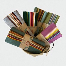 Corinne Lapierre Wool Mix Felt Bundles of 10 9” Sheets Craft Great for Appliqué