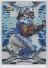 2015 Topps Finest Diamond Refractor 46/60 Joique Bell #104 0a1