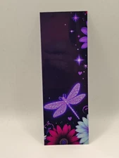 Starlit Drift – Violet Dragonfly Bookmark