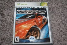 Need for Speed: Underground Platinum Hits (Microsoft Xbox, 2003)  Original Xbox