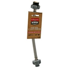 Fluidmaster PRO1F20CS 3/8" x 1/2" Faucet Click Seal Brass Connection