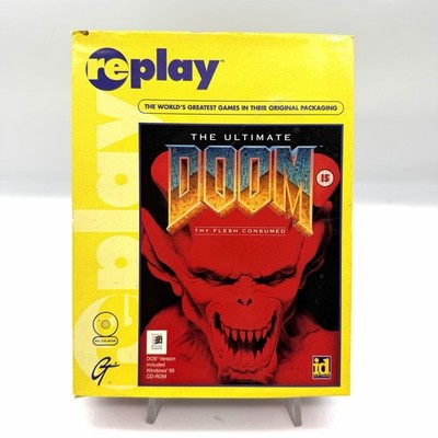 Das Ultimative Doom Thy Flesh Consumed (Wiedergabe) PC-CDROM In Der Box 1995