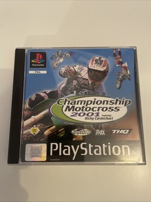 Championship Motocross 2001 Ricky Carmichael für Playstation 1 / PS1 OVP CIB