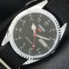 AUTOMATIC VINTAGE REFURBISHED SEIKO 5 6309A JAPAN MENS ARABIC WATCH a441426-1