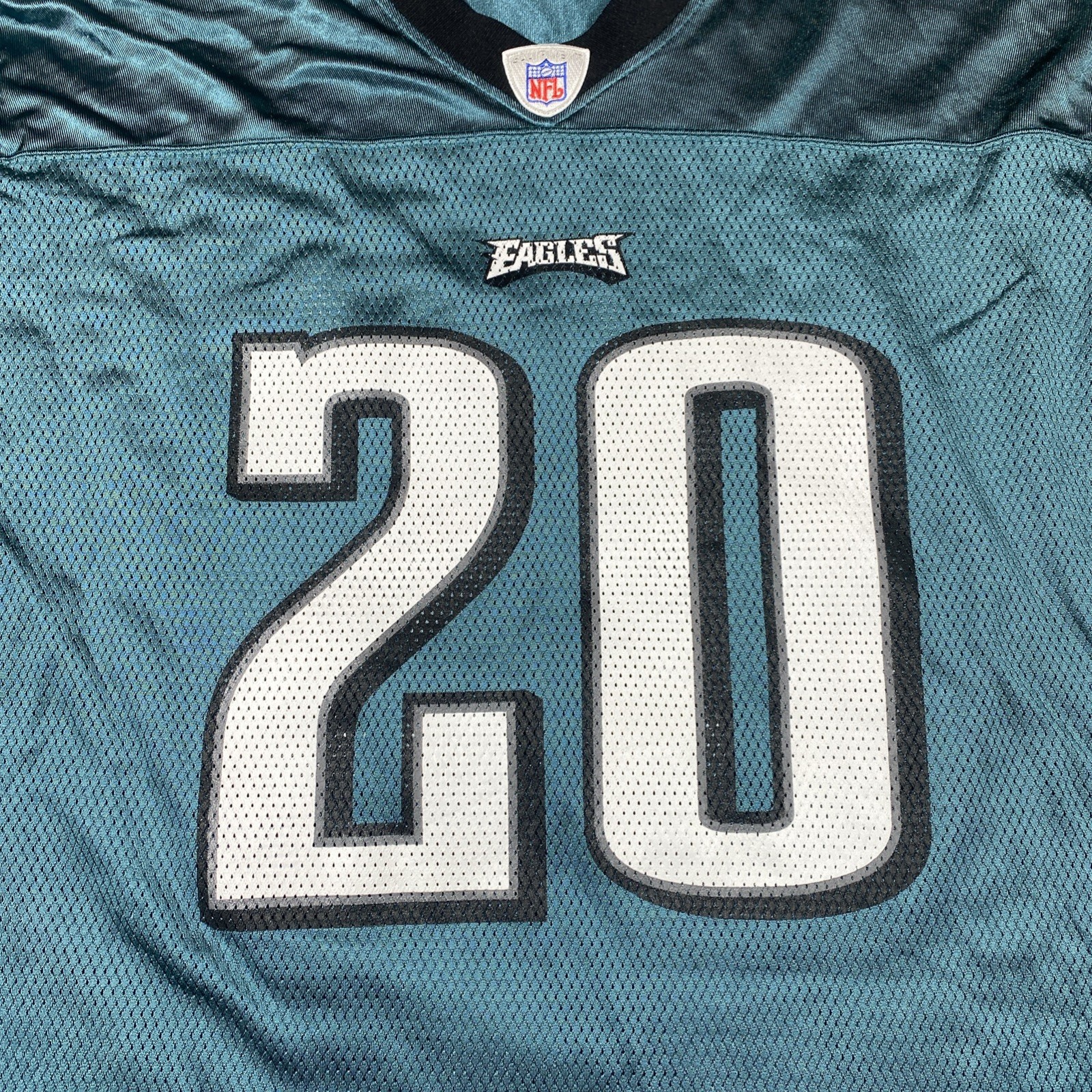 Brian Dawkins Philadelphia Eagles Jersey Mens Jersey Mens 2xl Green #20 Reebok thumbnail 6