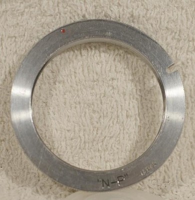 Lens Adapter for M42 42MM Screw Mount Lens to Nikon AI F Camera, Exc+