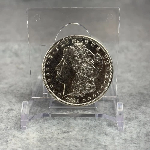 1881 S MORGAN SILVER DOLLAR Uncirculated San Francisco Mint Very Good Condition