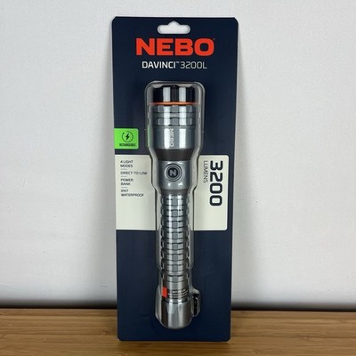 Nebo NEB-FLT-1026 DaVinci 3200L Rechargeable Powerbank Flashlight  Sealed