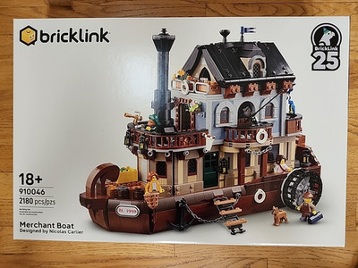 LEGO Bricklink Designer Series 4: Merchant Boat Set #910046: New in Sealed Box