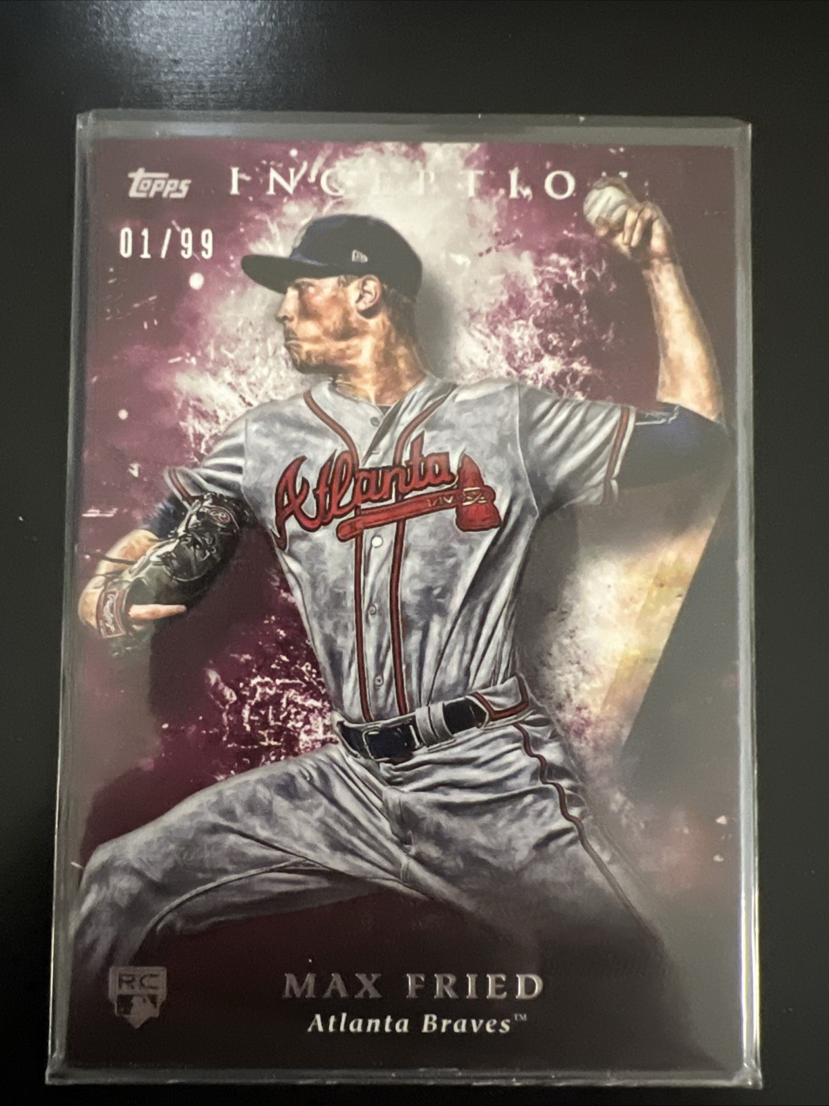 2018 Topps Inception - Max Fried #10 Magenta /99 (RC)