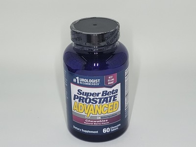 Super Beta Prostate Advanced Chewables - 60 Tabs, EXP: OCTOBER 2025
