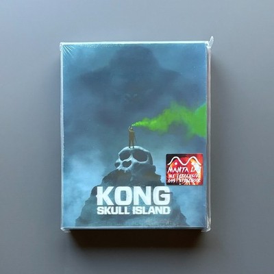 Kong: Skull Island Steelbook [4K UHD+2D] Double Lenticular Full Slip B Manta Lab