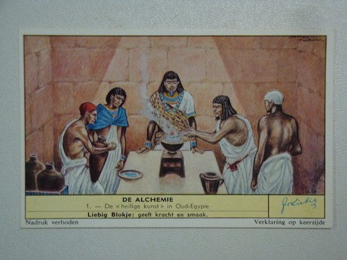 Liebig Trading Cards; 3 Sets 1960 (Alchemy, Coffee, History Of Greece, Complete) - Picture 2 of 24