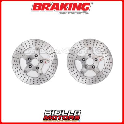 SATZ BREMSSCHEIBEN BRAKING HARLEY DAVIDSON FXSTS 1340 SPRINGER SOFTAIL 1340 1997-