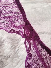 Agent Provocateur Knickers Love Orchid Suspender Garter Belt Size 3 NEW