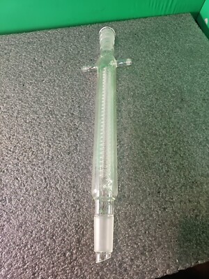 Chemglass Glass Coil Condenser 250mm (465mm OAL), Chip