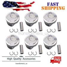 Engine Piston Set STD For Kia Sorento Sedona Hyundai Santa Fe 3.3L V6 2013-2020