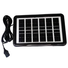 5V  Portable Solar module  USB PORT gift 5V-12V converter module type C cable