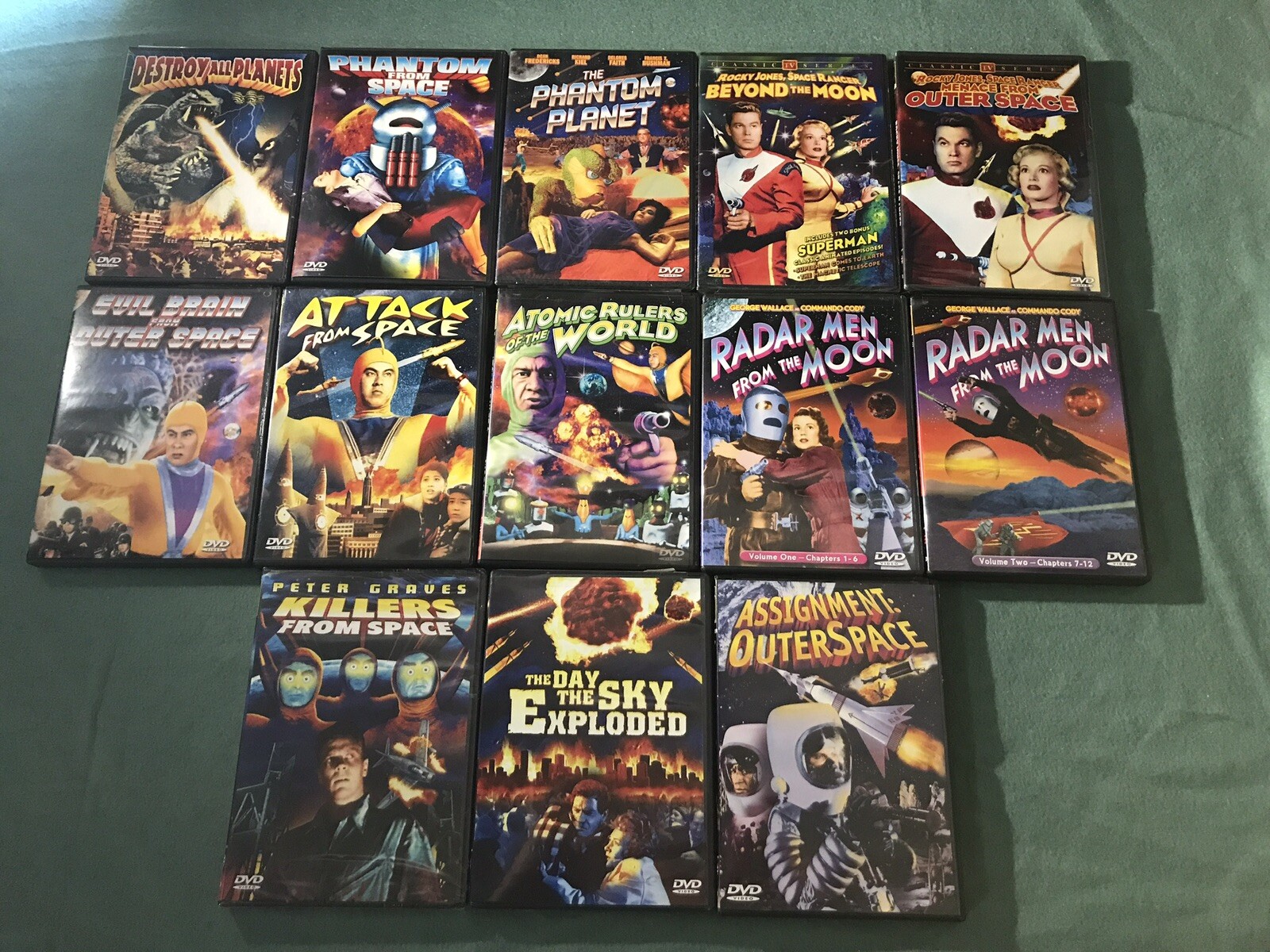 13 CLASSIC SCI-FI MOVIES (DVD Lot) Action Adventure Drama Sci-Fi Aliens