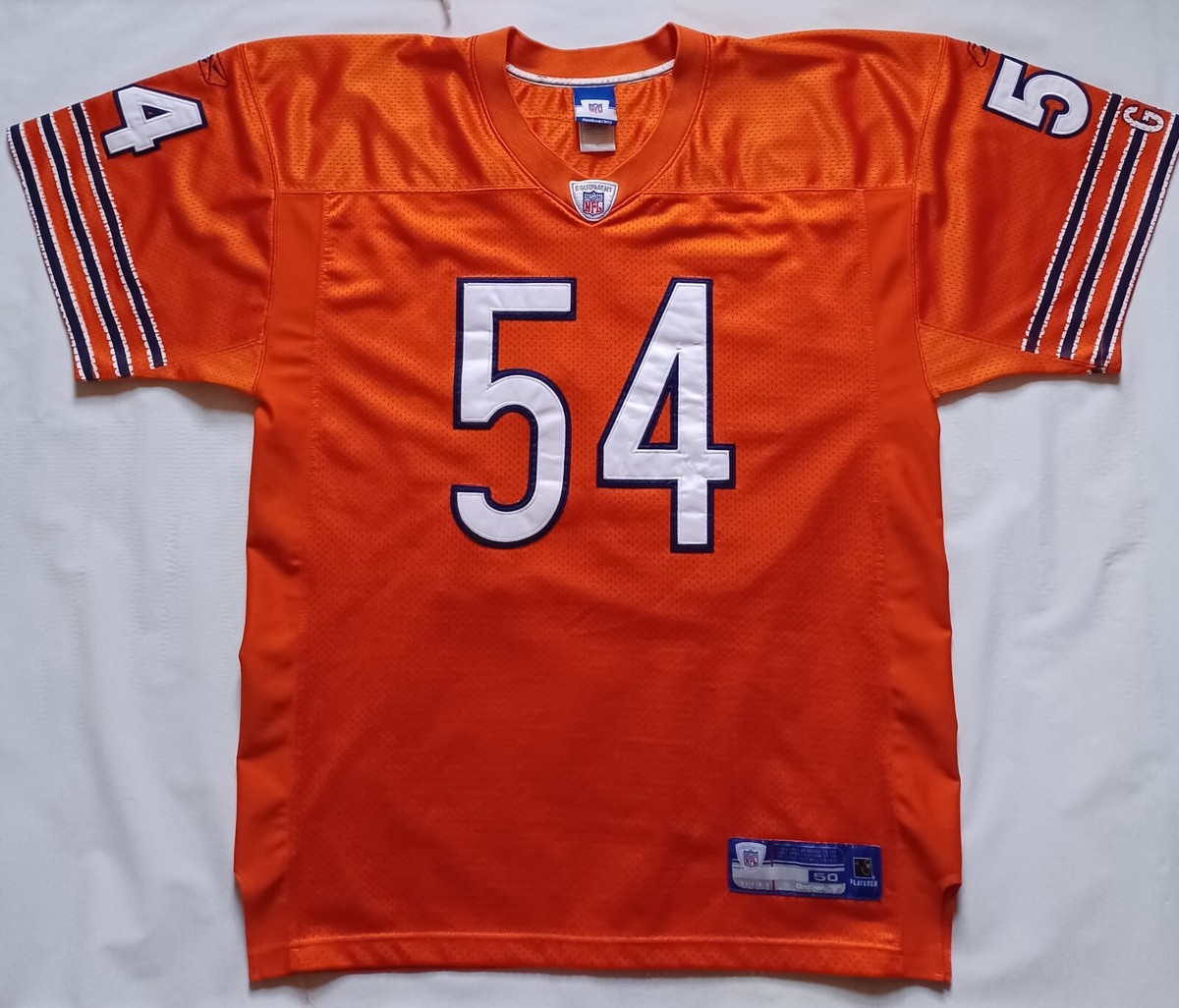 Vintage Brian Urlacher Chicago Bears Alternate Reebok Jersey Size